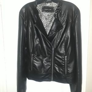 Womens leather jacket